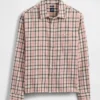 Hemd aus Twill mit geradem Saum