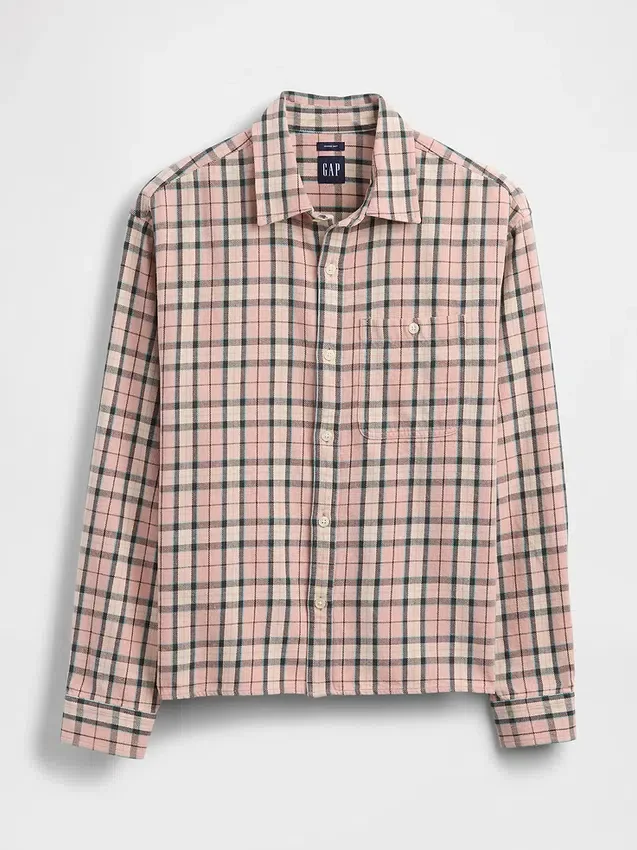 Hemd aus Twill mit geradem Saum
