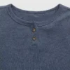 Henley-Pyjama-Set aus Bio-Baumwolle für Kinder