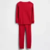 Henley-Pyjama-Set aus gebürsteter Bio-Baumwolle für Baby & Kleinkind