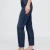 High-Rise-Cheeky-Jeans mit geradem Bein