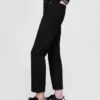 High-Rise-Cheeky-Jeans mit geradem Bein