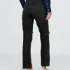High-Rise-Cheeky-Jeans mit geradem Bein