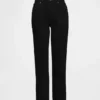High-Rise-Cheeky-Jeans mit geradem Bein
