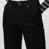 High-Rise-Cheeky-Jeans mit geradem Bein