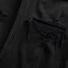 High-Rise-Cheeky-Jeans mit geradem Bein