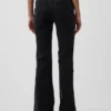 High-Rise-Flare-Jeans im 70er-Jahre-Stil