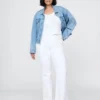 High-Rise-Flare-Jeans im 70er-Jahre-Stil