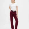 High-Rise-Jeans im 90er-Jahre-Stil mit schmalem, geradem Schnitt