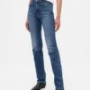 High-Rise-Jeans im 90er-Jahre-Stil mit schmalem, geradem Schnitt