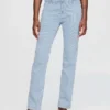 High-Rise-Jeans im 90er-Jahre-Stil mit schmalem, geradem Schnitt