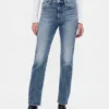 High-Rise-Jeans im 90er-Jahre-Stil mit schmalem, geradem Schnitt