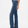 High-Rise-Jeans im 90er-Jahre-Stil mit schmalem, geradem Schnitt
