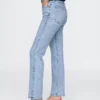 High-Rise-Jeans im 90er-Jahre-Stil mit schmalem, geradem Schnitt