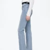 High-Rise-Jeans im 90er-Jahre-Stil mit schmalem, geradem Schnitt