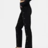 High-Rise-Jeans im 90er-Jahre-Stil mit schmalem, geradem Schnitt