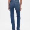High-Rise-Jeans im 90er-Jahre-Stil mit schmalem, geradem Schnitt