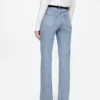 High-Rise-Jeans im 90er-Jahre-Stil mit schmalem, geradem Schnitt