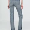 High-Rise-Jeans im 90er-Jahre-Stil mit schmalem, geradem Schnitt