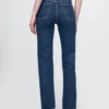 High-Rise-Jeans im 90er-Jahre-Stil mit schmalem, geradem Schnitt