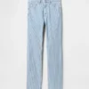 High-Rise-Jeans im 90er-Jahre-Stil mit schmalem, geradem Schnitt