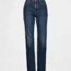 High-Rise-Jeans im 90er-Jahre-Stil mit schmalem, geradem Schnitt
