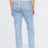 High-Rise-Jeans im 90er-Jahre-Stil mit schmalem, geradem Schnitt