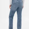 High-Rise-Jeans im 90er-Jahre-Stil mit schmalem, geradem Schnitt