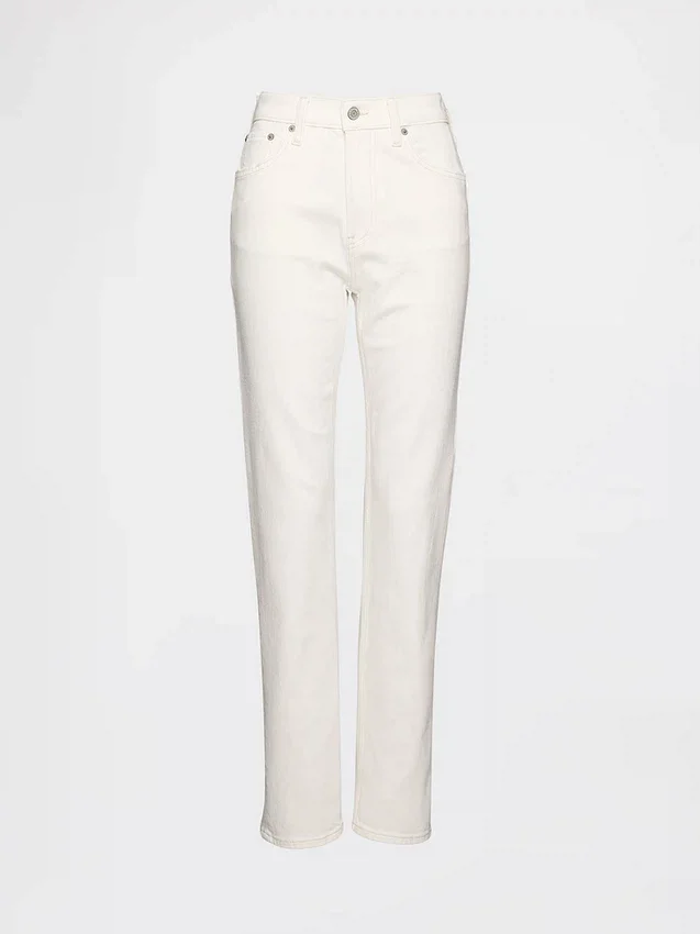 High-Rise-Jeans im 90er-Jahre-Stil mit schmalem, geradem Schnitt