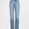 High-Rise-Jeans im 90er-Jahre-Stil mit schmalem, geradem Schnitt