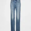 High-Rise-Jeans im 90er-Jahre-Stil mit schmalem, geradem Schnitt