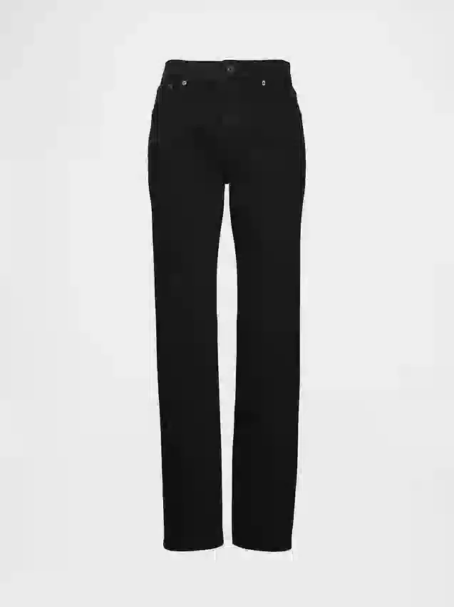 High-Rise-Jeans im 90er-Jahre-Stil mit schmalem, geradem Schnitt