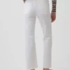 High-Rise-Jeans im 90er-Jahre-Stil, schmal geschnitten, gerade Beinschnitt, verkürzt