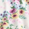High-Rise-Jeans im Barrel-Schnitt mit Blumenmuster