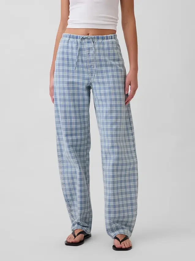 High-Rise-Jeans im Easy-Barrel-Schnitt