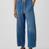 High-Rise-Jeans im Easy-Barrel-Schnitt