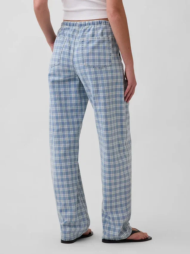 High-Rise-Jeans im Easy-Barrel-Schnitt