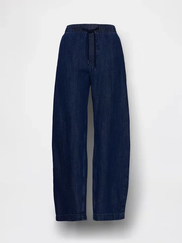 High-Rise-Jeans im Easy-Barrel-Schnitt