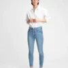 High-Rise-True-Skinny-Jeans mit geheimen, glättenden Taschen