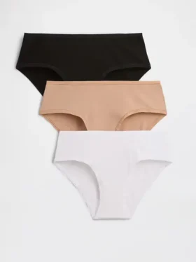 Hipster aus Bio-Stretch-Baumwolle (3er-Pack)