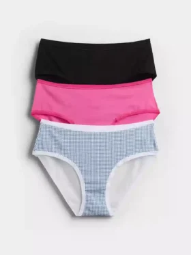Hipster aus Bio-Stretch-Baumwolle (3er-Pack)