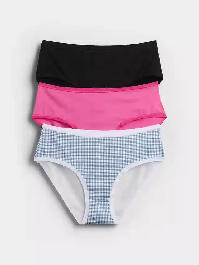Hipster aus Bio-Stretch-Baumwolle (3er-Pack)