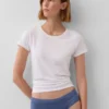 Hipster aus Bio-Stretch-Baumwolle mit Spitzenbesatz
