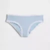 Hipster aus Bio-Stretch-Baumwolle mit Spitzenbesatz