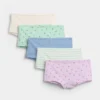 Hipster-Slips aus Bio-Stretch-Baumwolle für Kinder (5er-Pack)
