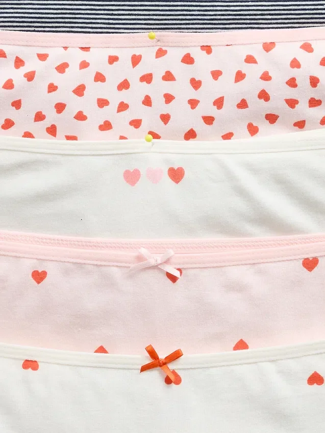 Hipster-Slips aus Bio-Stretch-Baumwolle für Kinder (5er-Pack)
