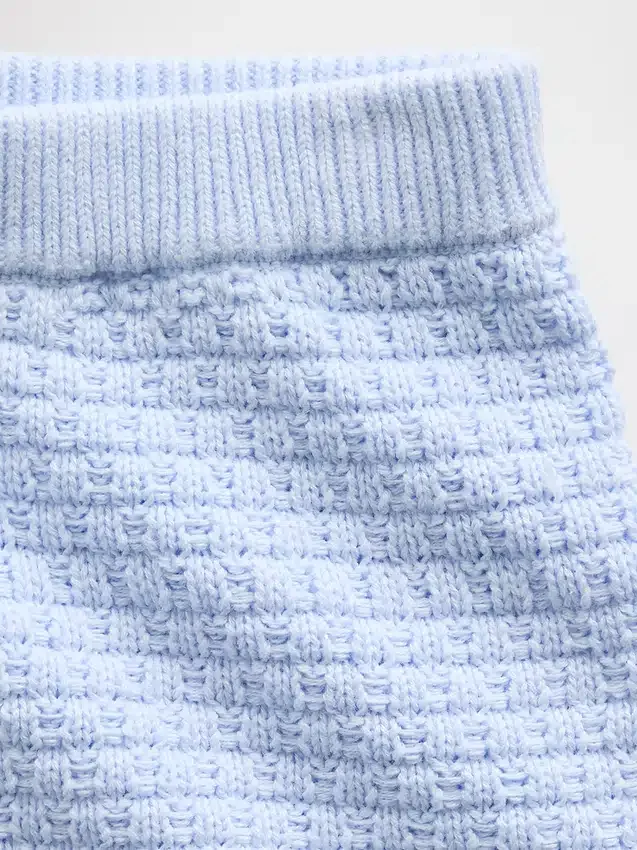 Häkel-Shorts mit Wellenrand zum Hineinschlüpfen für Baby & Kleinkind