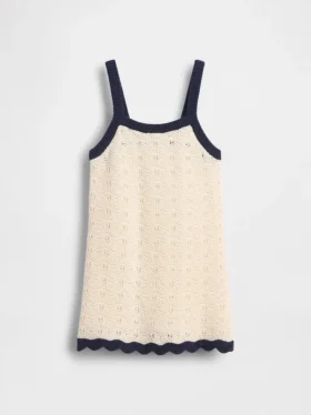 Häkel-Trägerkleid für Kleinkinder