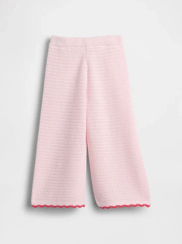 Häkelhose mit weitem Bein für Baby & Kleinkind
