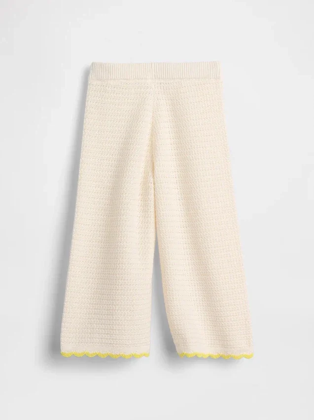 Häkelhose mit weitem Bein für Baby & Kleinkind